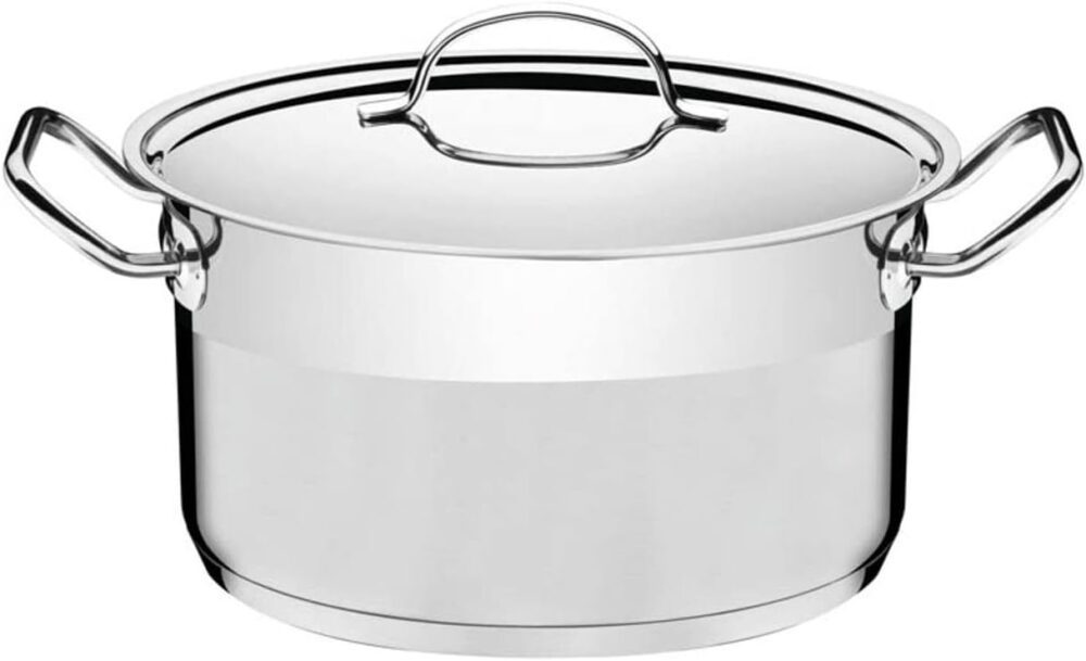 Caçarola Tramontina Professional Funda em Aço Inox Fundo Tri...