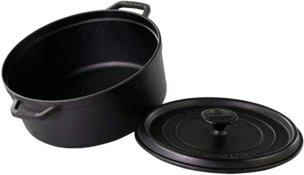 Caçarola Cocotte 24 Cm Forno Holandês Ferro Fundido Santana - Image 7