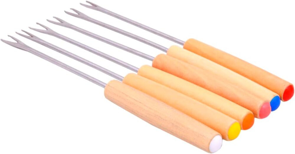Mimo Style Conjunto Para Fondue 14cm na Cor Vermelha, Feito ... - Image 4