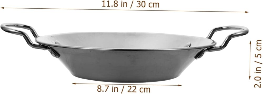 PRETYZOOM Panela De Aço Inoxidável Panela Para Casa Wok Pane... - Image 6