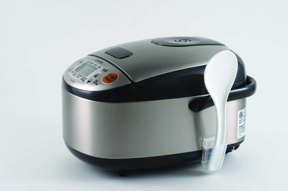 Zojirushi Panela de arroz e aquecedor Micom NS-LGC05XB, 3 xí... - Image 3