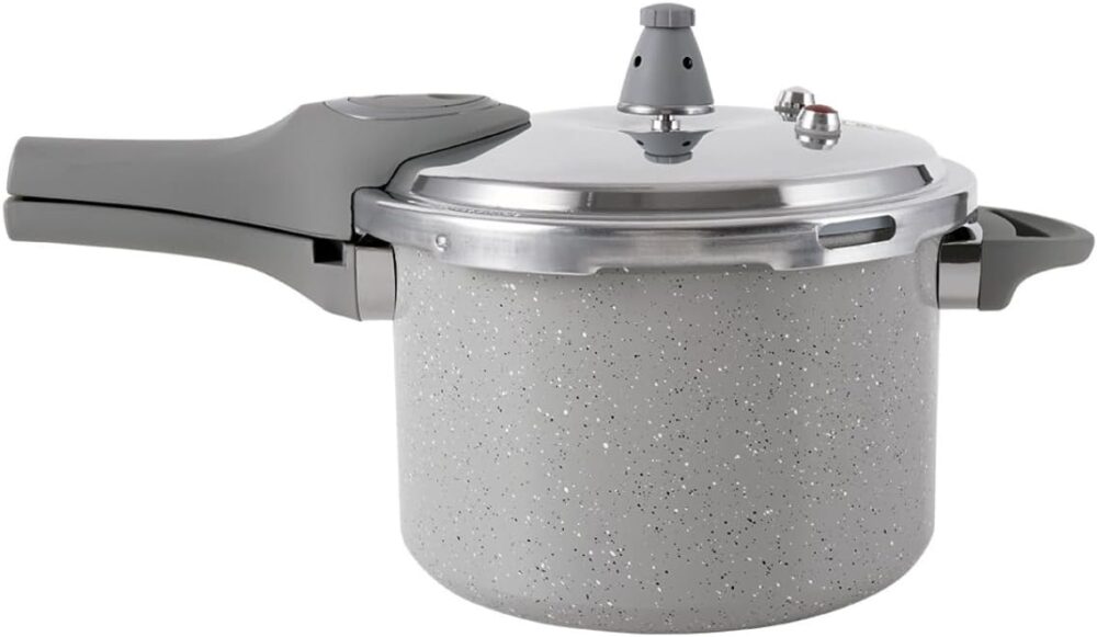 Panela de Pressão Pressure Brinox 4,2 L - Antiaderente Ceram...
