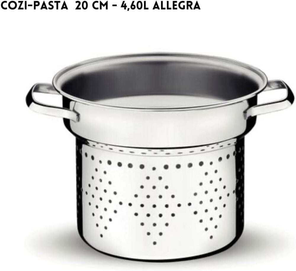 Jogo Cozi-Pasta com Fundo Triplo 2 Peça, Tramontina, 6565006... - Image 3