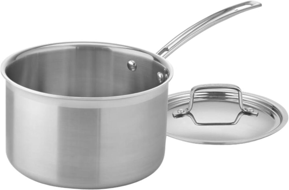 Frigideira aberta Cuisinart MCP22-24N MultiClad Pro inoxidáv...