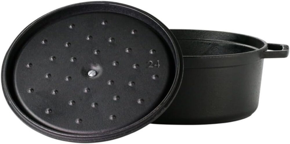 Caçarola Cocotte Grande 26 Cm Forno Holandês Ferro Fundido S... - Image 4
