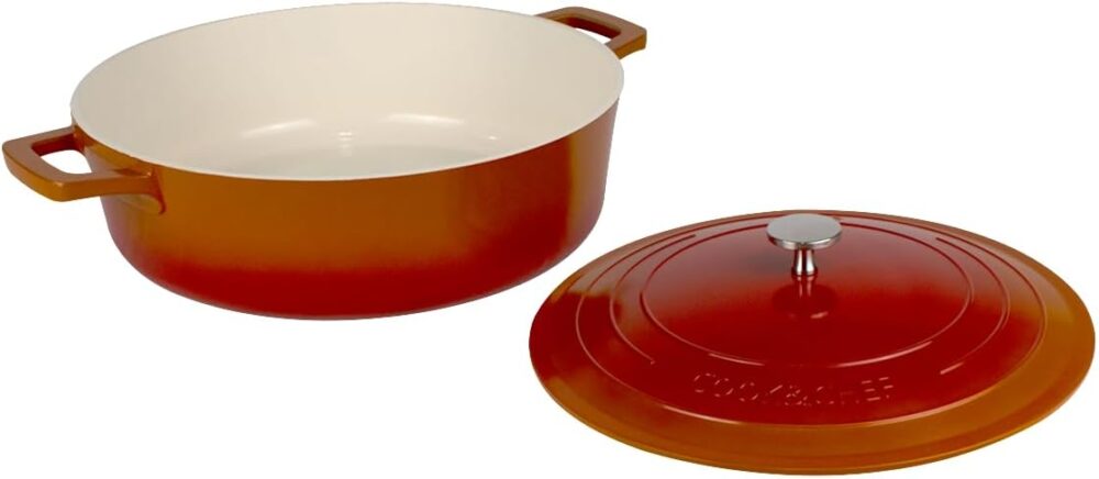 Caçarola Baixa Panela Ceramica 28cm Revestimento Antiaderent... - Image 2