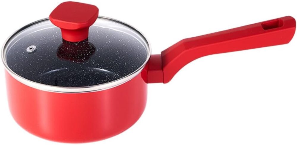 Mimo Style Conjunto de 5 panelas indução Pratic Cook Red - E... - Image 4