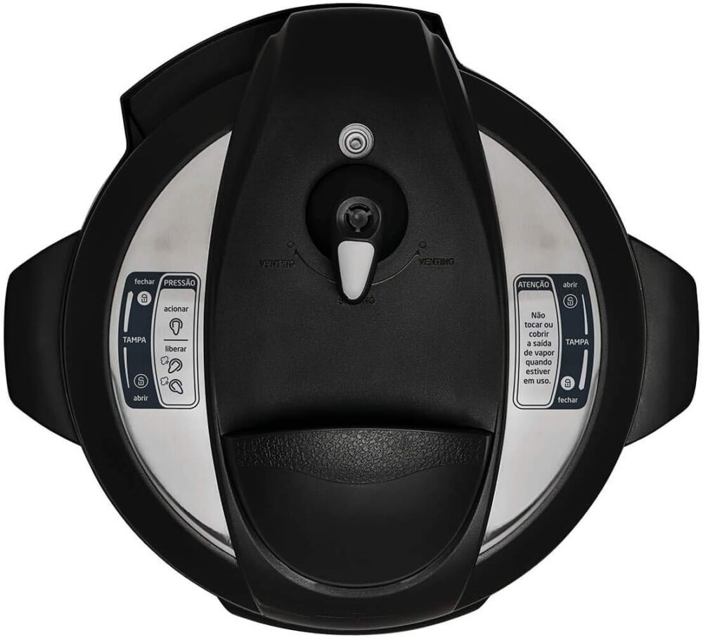 Panela de Pressão Elétrica 6L Digital, 220V, Preto, Midea - Image 3