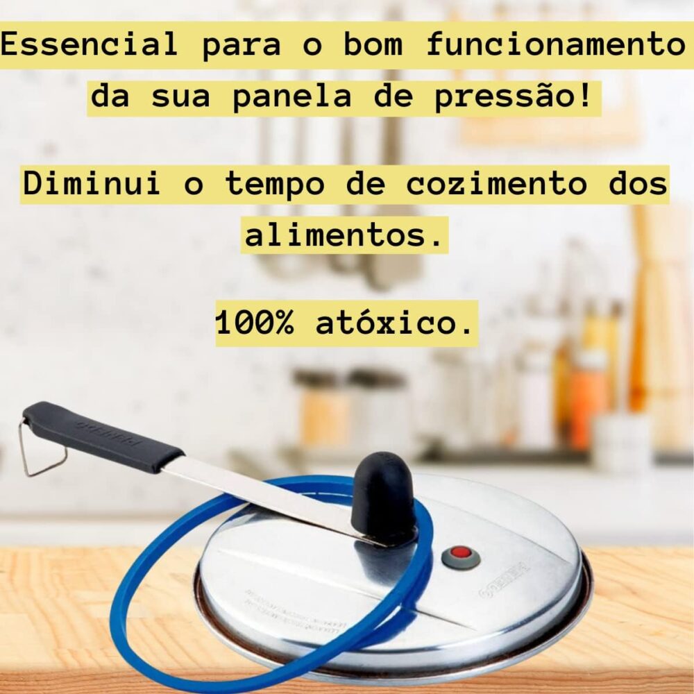 Borracha Para Panela De Pressão Eterna Nigro 3L / 4,5L / 6L - Image 4