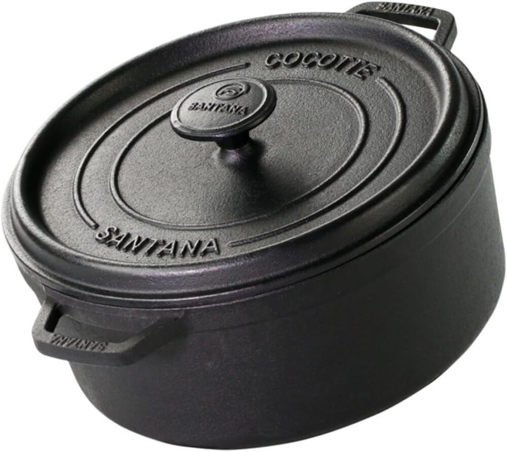 Caçarola Cocotte Grande 26 Cm Forno Holandês Ferro Fundido S...