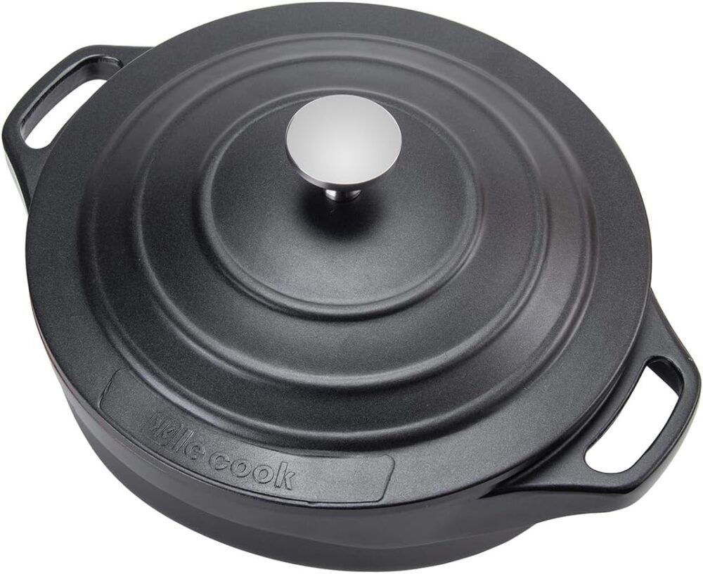 Caçarola baixa Revestimento Antiaderente 24 Cm Preta Le Cook - Image 2