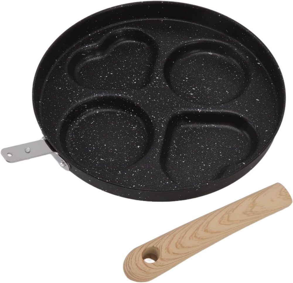 Panela de omelete de ovo com 4 copos, panela de bolinho de o... - Image 9
