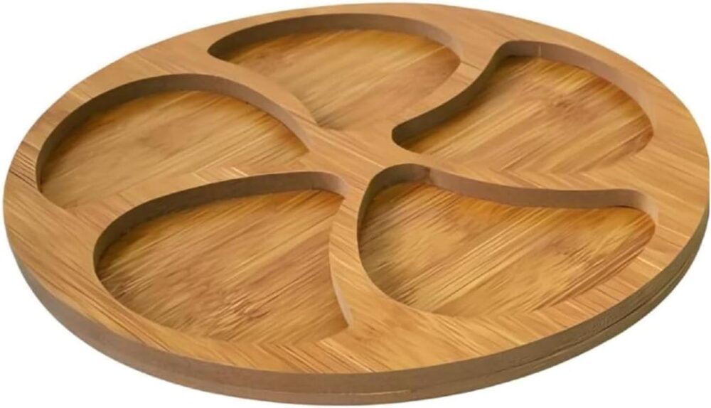 Petisqueira MDF Linha Premium Use com fondue, vegetais, frut...