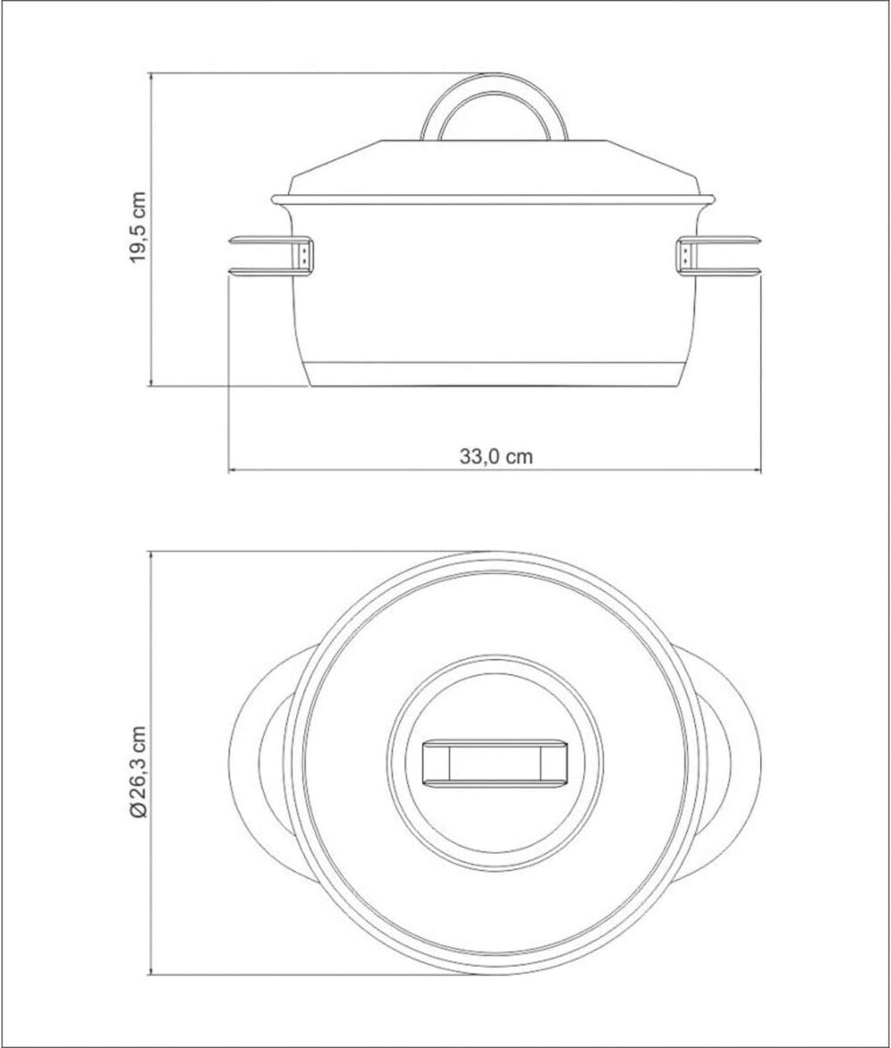 Caçarola Funda com Fundo Triplo, Tramontina, Solar 62504240,... - Image 4