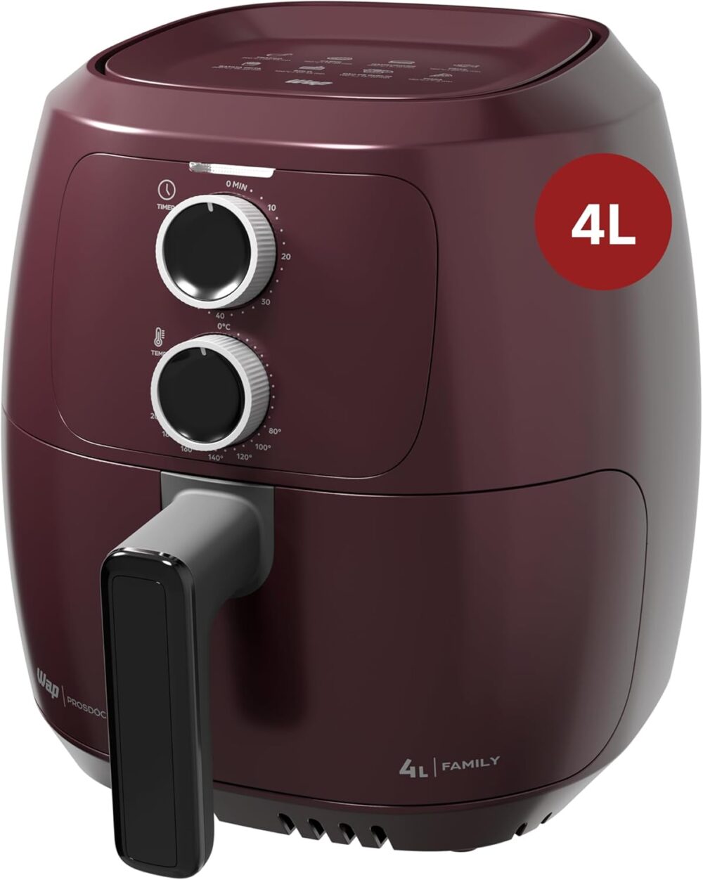 WAP Fritadeira Elétrica Air Fryer FAMILY WAFF2-V 4 Litros, V...