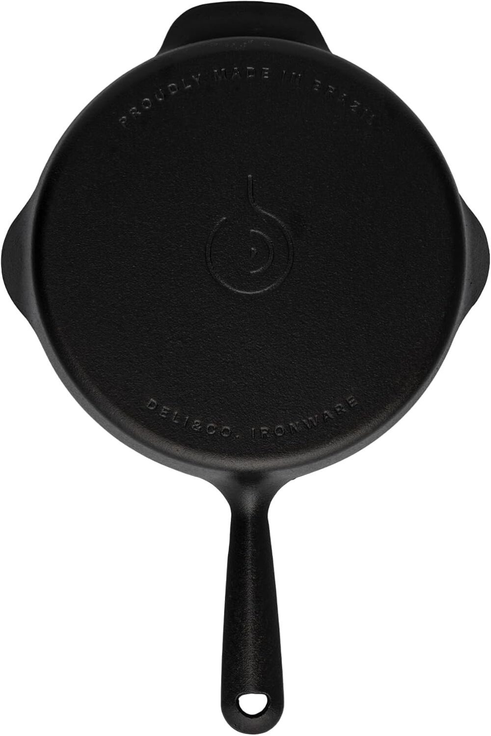 Frigideira de ferro Skillet 26cm, panela de ferro polida e p... - Image 7