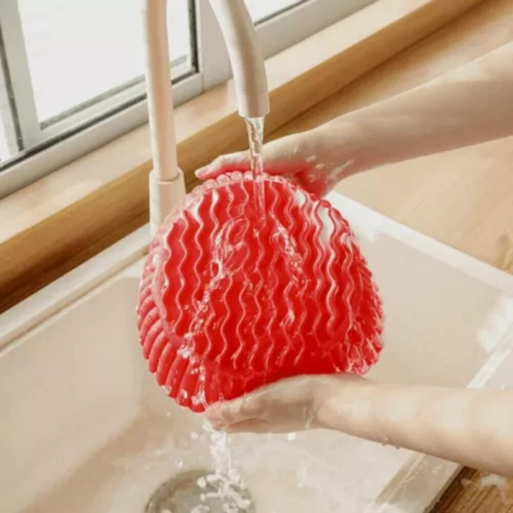 Kit 2 Peças Air Fryer Silicone Reutilizável Resistente ao Ca... - Image 2