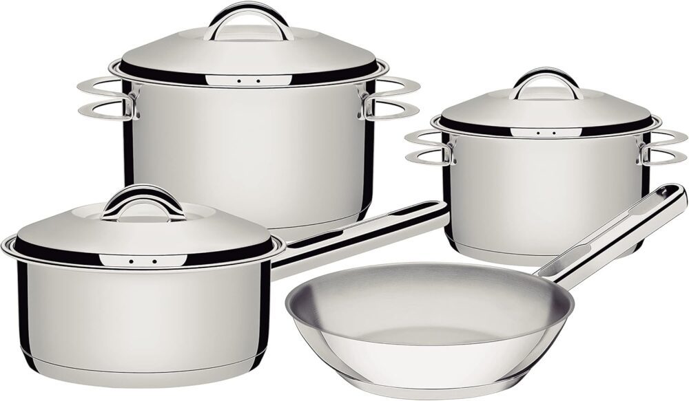 Jogo de Panelas de Aço Inox 4 peças Solar Tramontina - Image 5