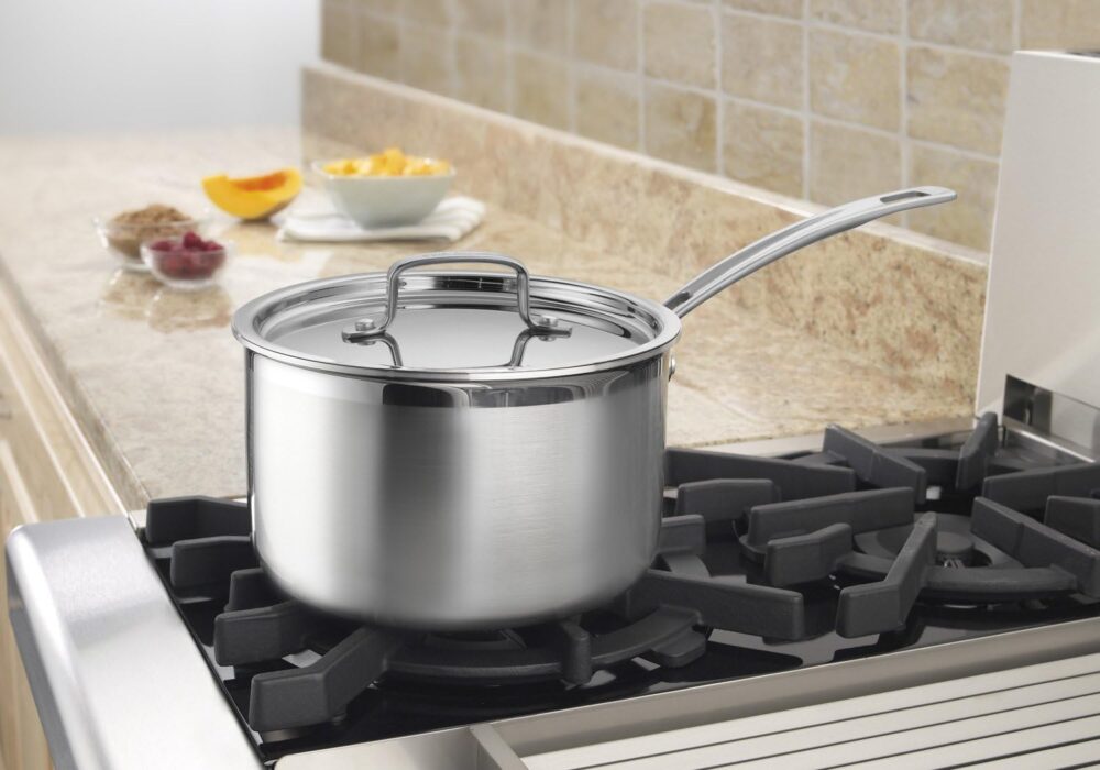 Frigideira aberta Cuisinart MCP22-24N MultiClad Pro inoxidáv... - Image 2