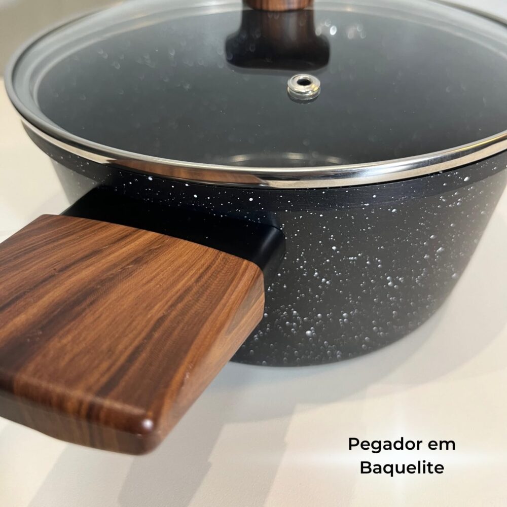 Panela de Aluminio Antiaderente Fogão de Indução (Caçarola 2... - Image 3