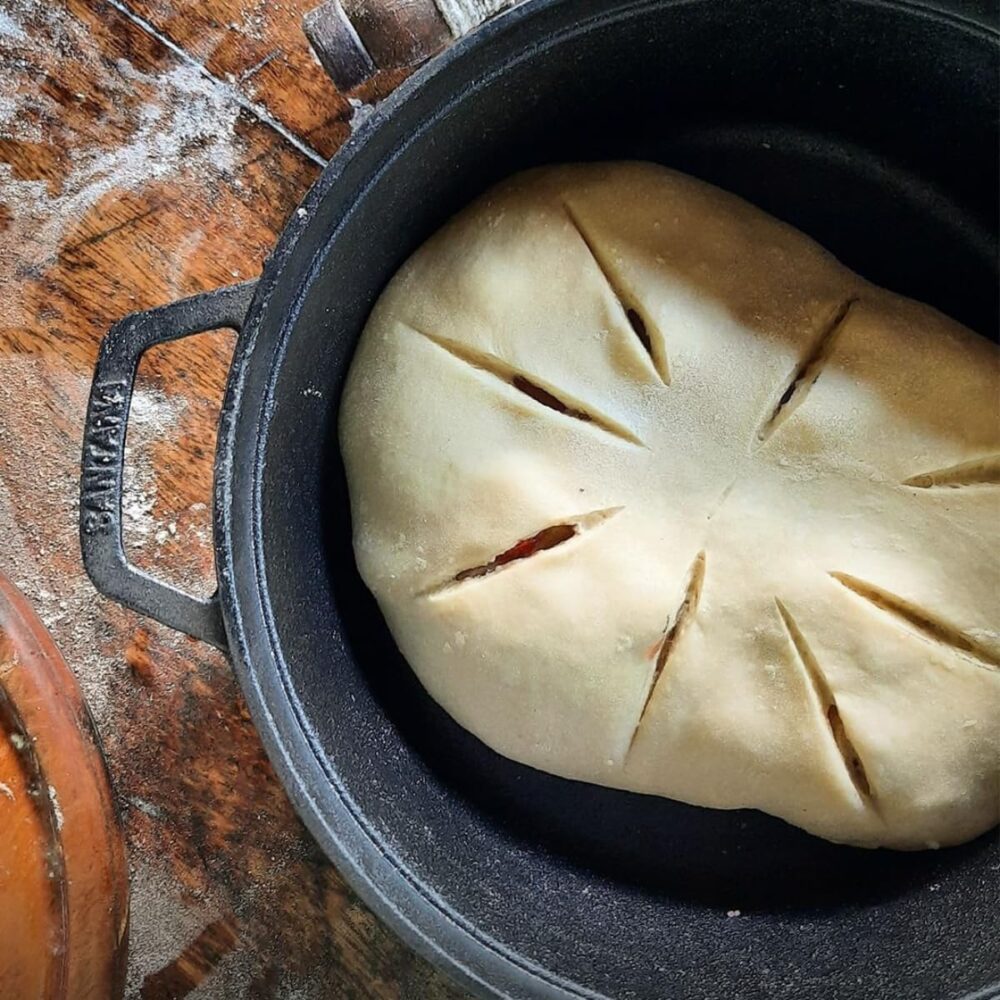 Caçarola Cocotte Grande 26 Cm Forno Holandês Ferro Fundido S... - Image 8