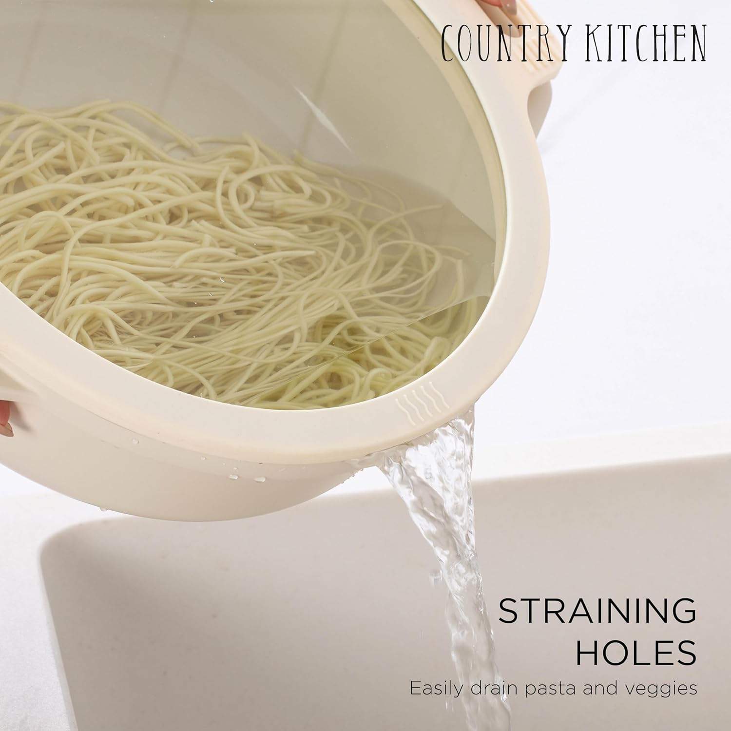 Country Kitchen Conjunto de panelas empilháveis de 6 peças, ... - Image 8