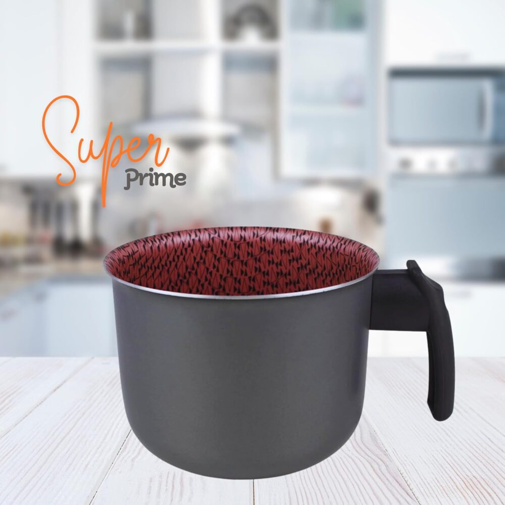 Jogo Panelas conjunto Elegan Decorado Prime chumbo Rosê 8 pe... - Image 6
