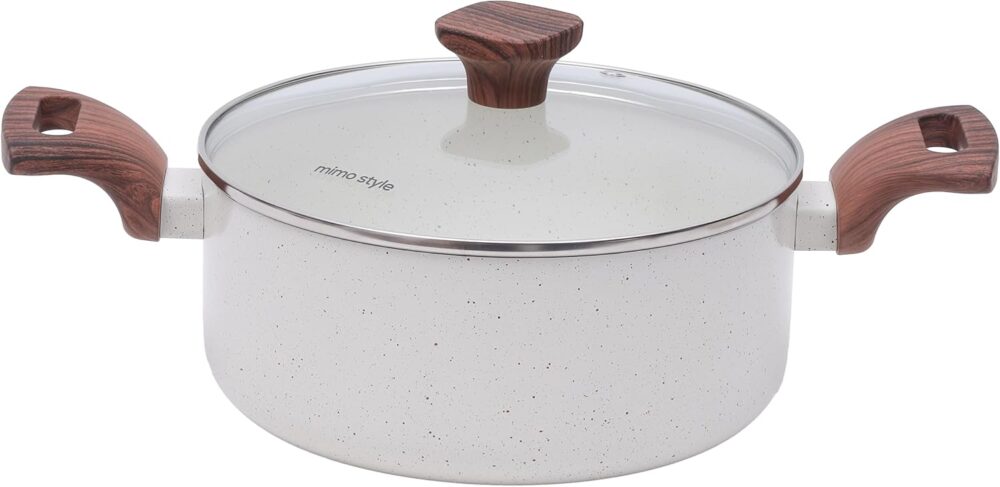 Mimo Style, Conjunto de 6 Panelas Pratic Cook Marmol Compatí... - Image 2