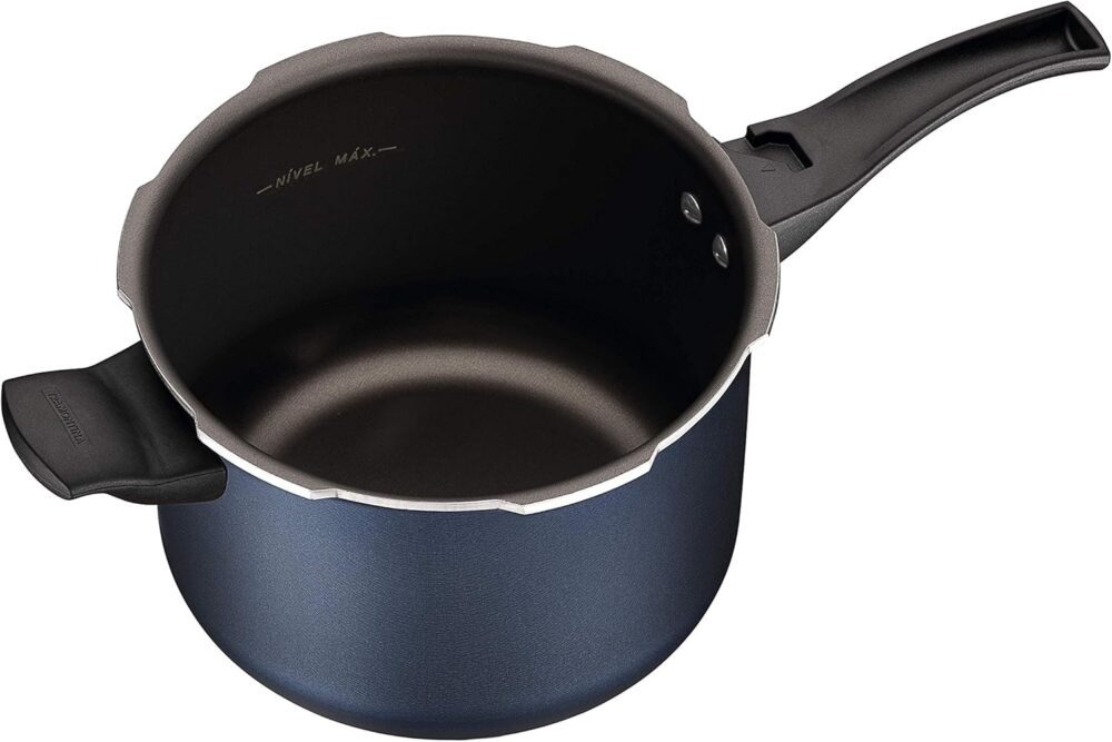 Panela de Pressao 4,5 litros 20 cm Vancouver cor Azul Tramon... - Image 8
