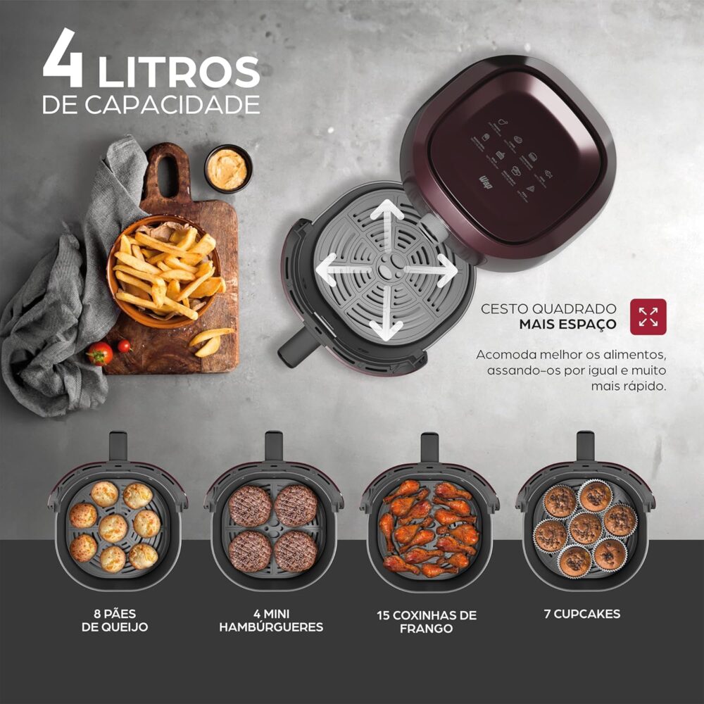 WAP Fritadeira Elétrica Air Fryer FAMILY WAFF2-V 4 Litros, V... - Image 7