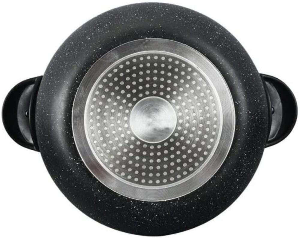 Panela À Vapor De Alumínio Com Revestimento Cerâmico e Cesto... - Image 3