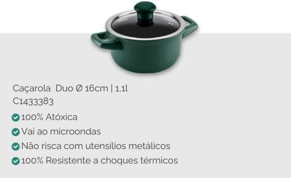 Ceraflame Conjunto de Panelas Duo Smart 5 Peças Matte - Image 7