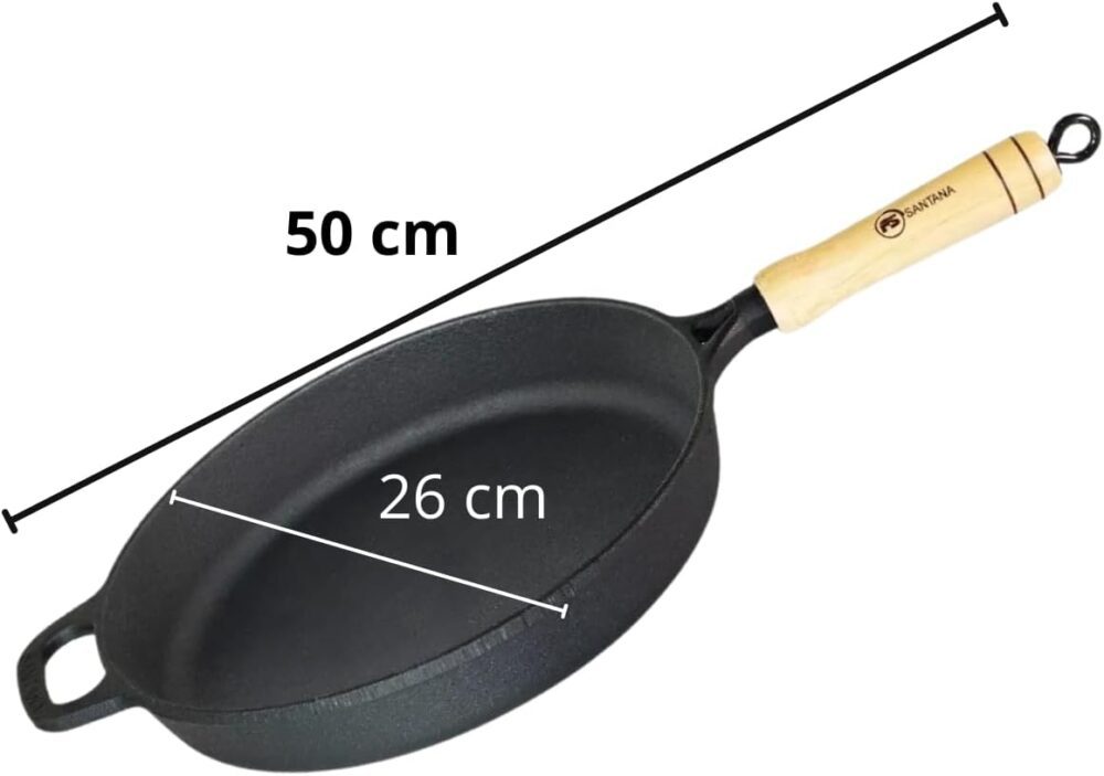 Frigideira Sauteuse Ferro Fundido Santana 26 Cm - Image 2