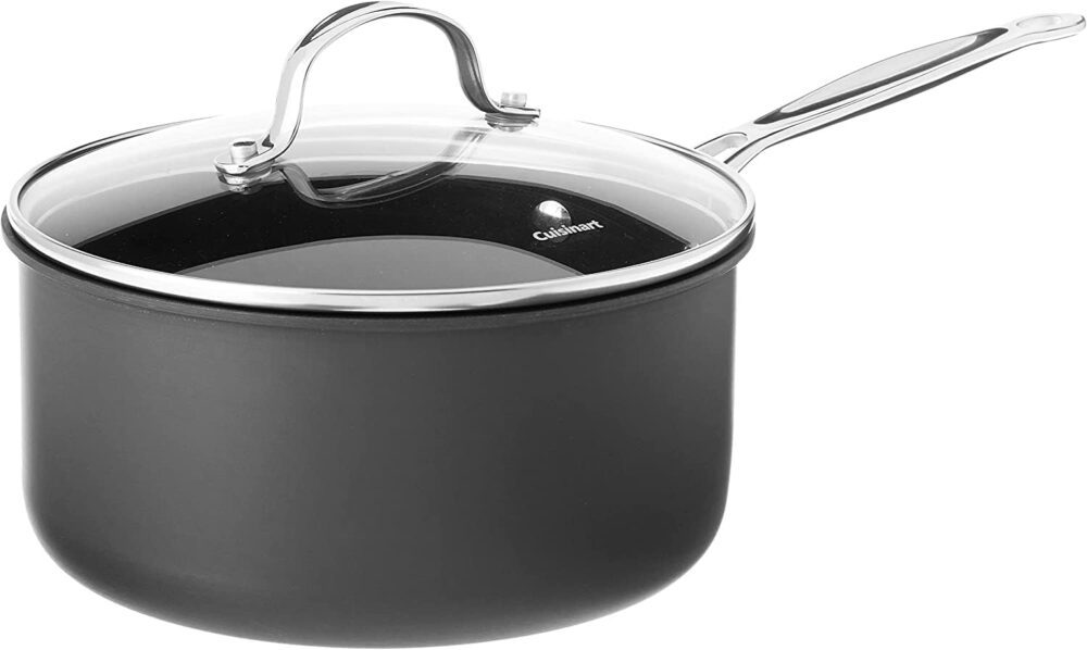 PANELA ANODIZADA CUISINART CHEF'S CLASSIC 3 LITROS COM TAMPA...