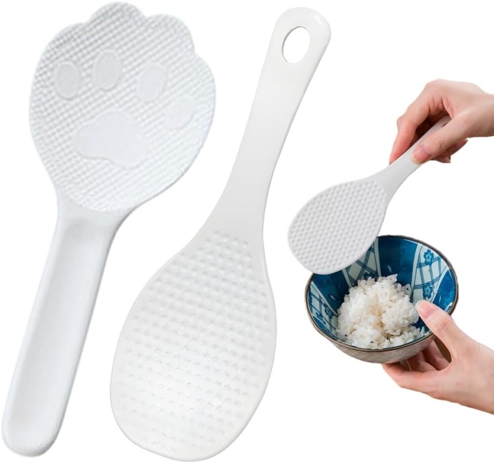 Kit 2 Colheres De Arroz Japonesa Para Arroz Chamoji Gohan Pa...