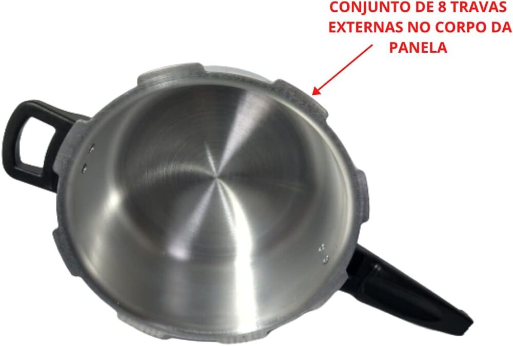 Panela de Pressão Polida New Line 5L - Image 3