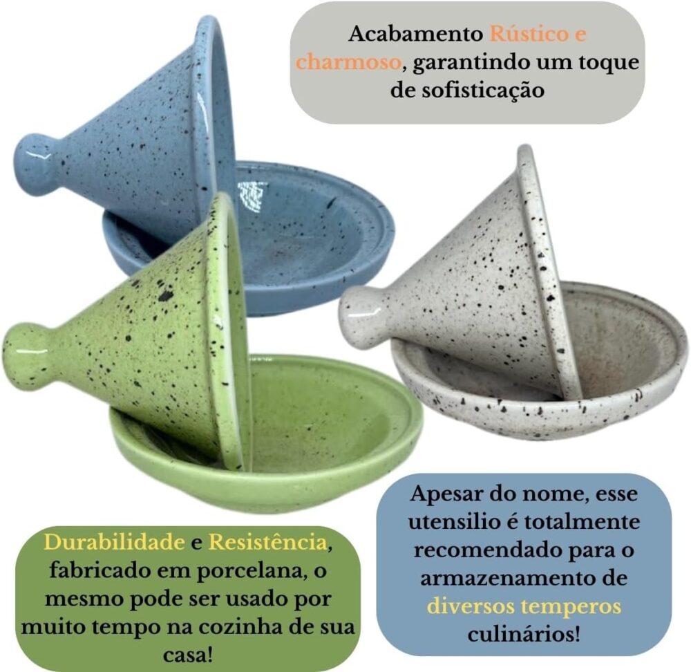 Saleiro Marroquino Tagine Porcelana Resistente Rita Lobo Bra... - Image 4