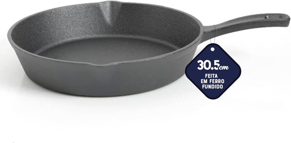 OSTER Frigideira de Ferro Fundido 30,5cm Castaway - Acabamen...