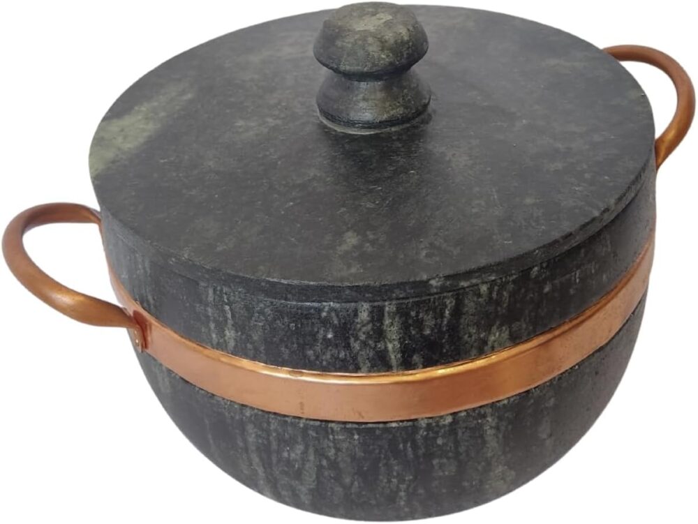 Caçarola Panela Pedra Sabão 3 Litros Grande Alta Resistência... - Image 2
