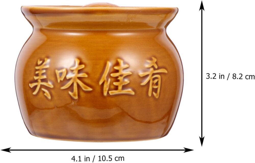 Panela De Guisado De Cerâmica Com Tampa Caçarola Chinesa Pan... - Image 7