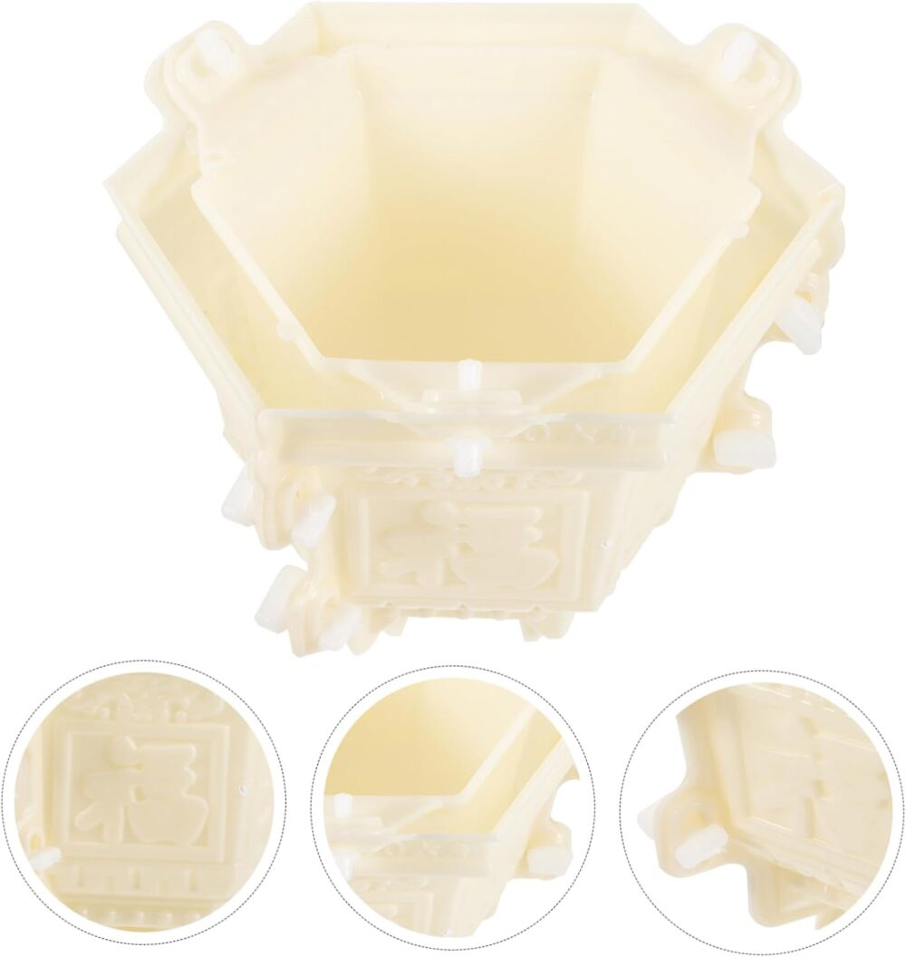 Toddmomy moldes de recipiente cimento decoração de plantas m... - Image 7
