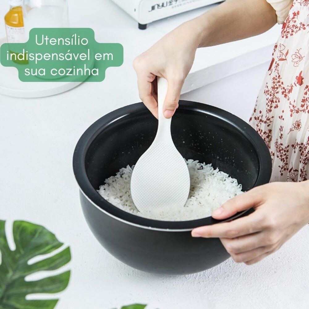 Kit 2 Colheres De Arroz Japonesa Para Arroz Chamoji Gohan Pa... - Image 6