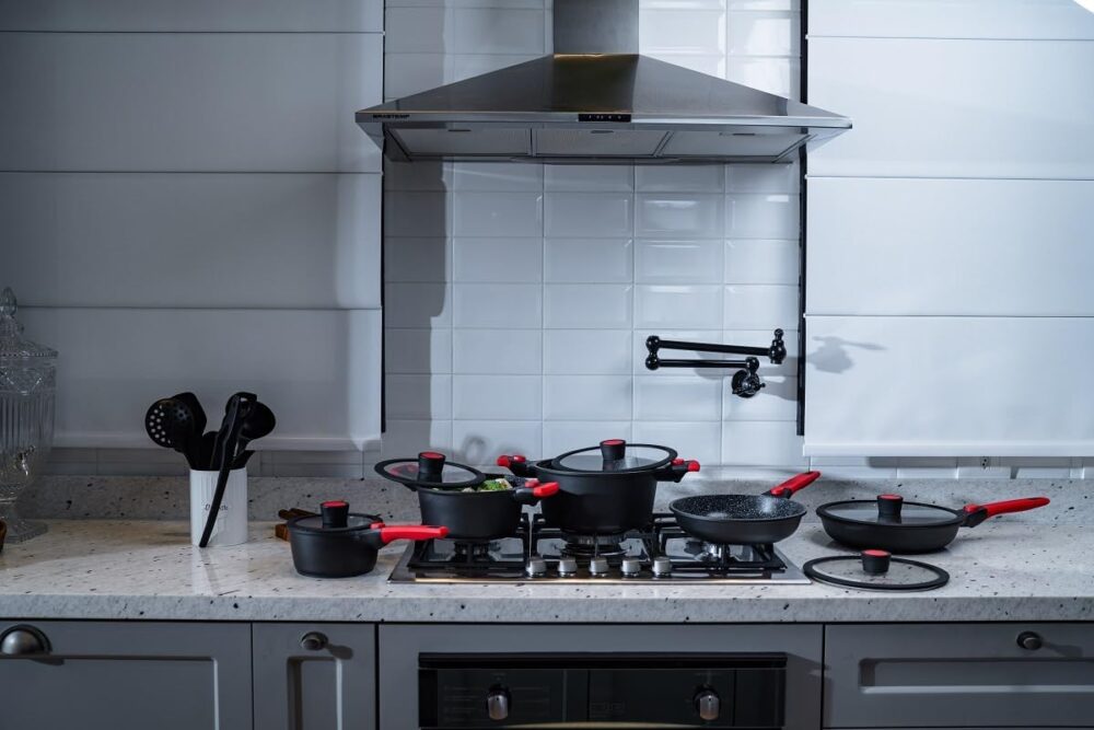 Conjunto de 2 Panelas Antiaderente Em Mármore Autêntico Chef - Image 8