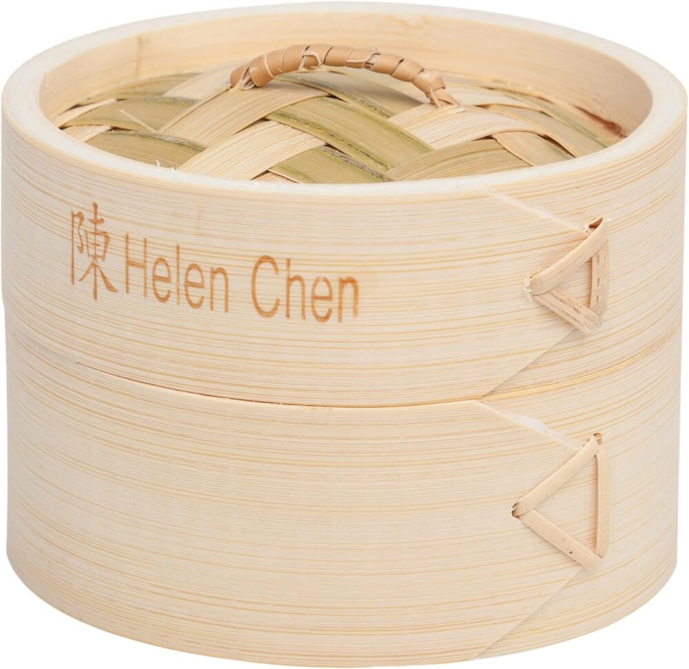 Helen's Asian Kitchen Vaporizador de alimentos Dim Sum com t...