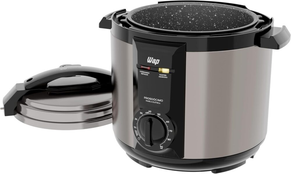 WAP Panela de Pressão Elétrica WPPE2 900W 5 Litros, Revestim... - Image 3