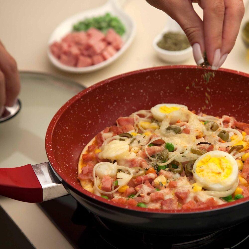 Frigideira Antiaderente Sauté com Revestimento Cerâmico com ... - Image 4