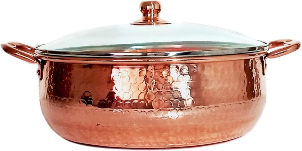 Panela De Cobre Puro Classic 29cm Diâmetro 6 Litros M