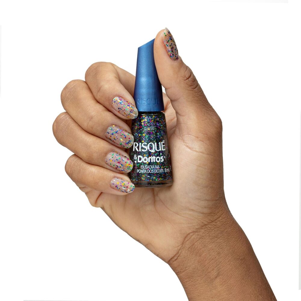 Esmalte Glitter Risqué & Doritos Ousadia na Ponta dos Dedos ... - Image 8