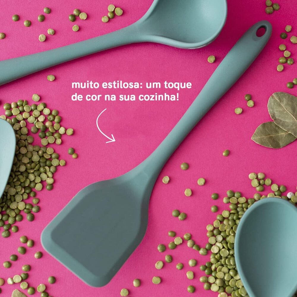 Espátula de Silicone Reta - Oikos - Image 3