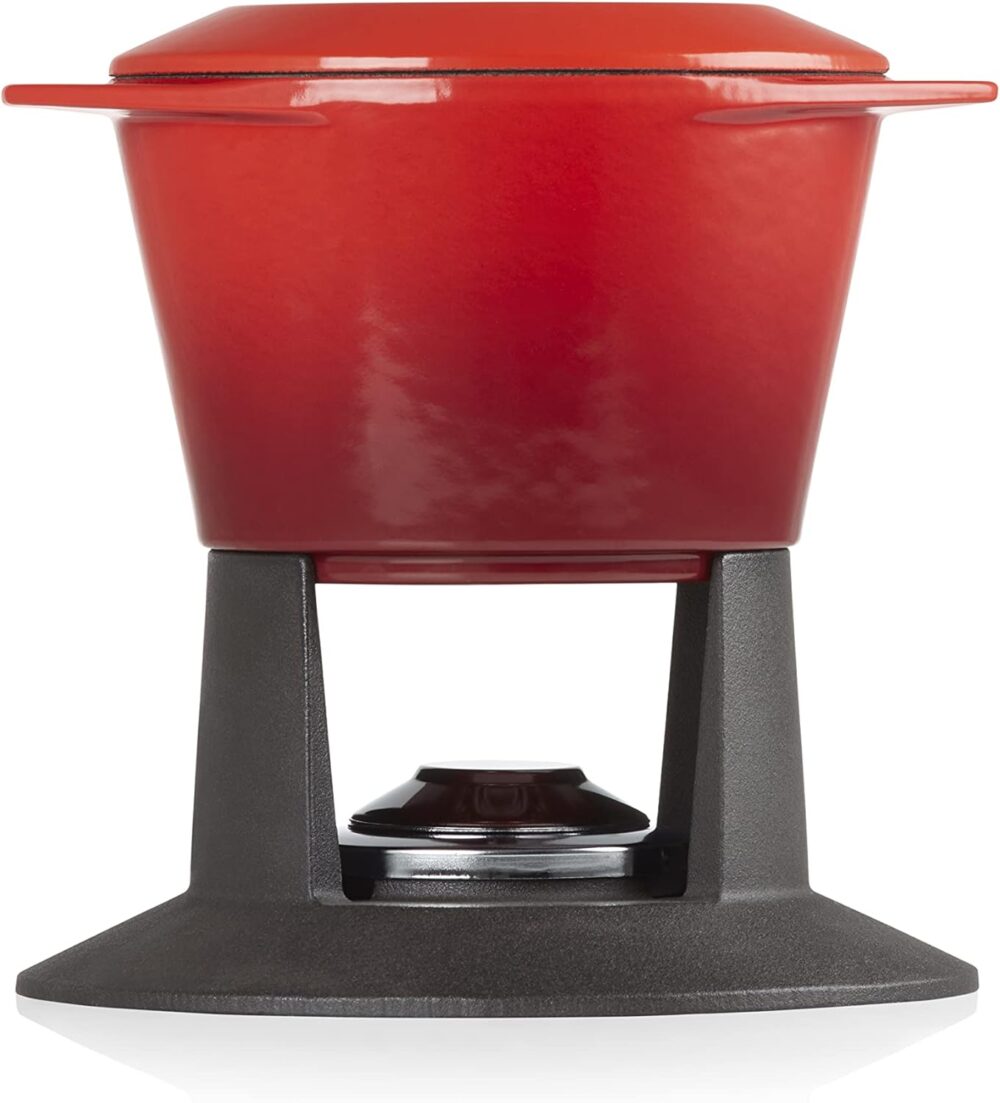 Le Creuset Aparelho De Fondue Gourmand Vermelho - Image 3